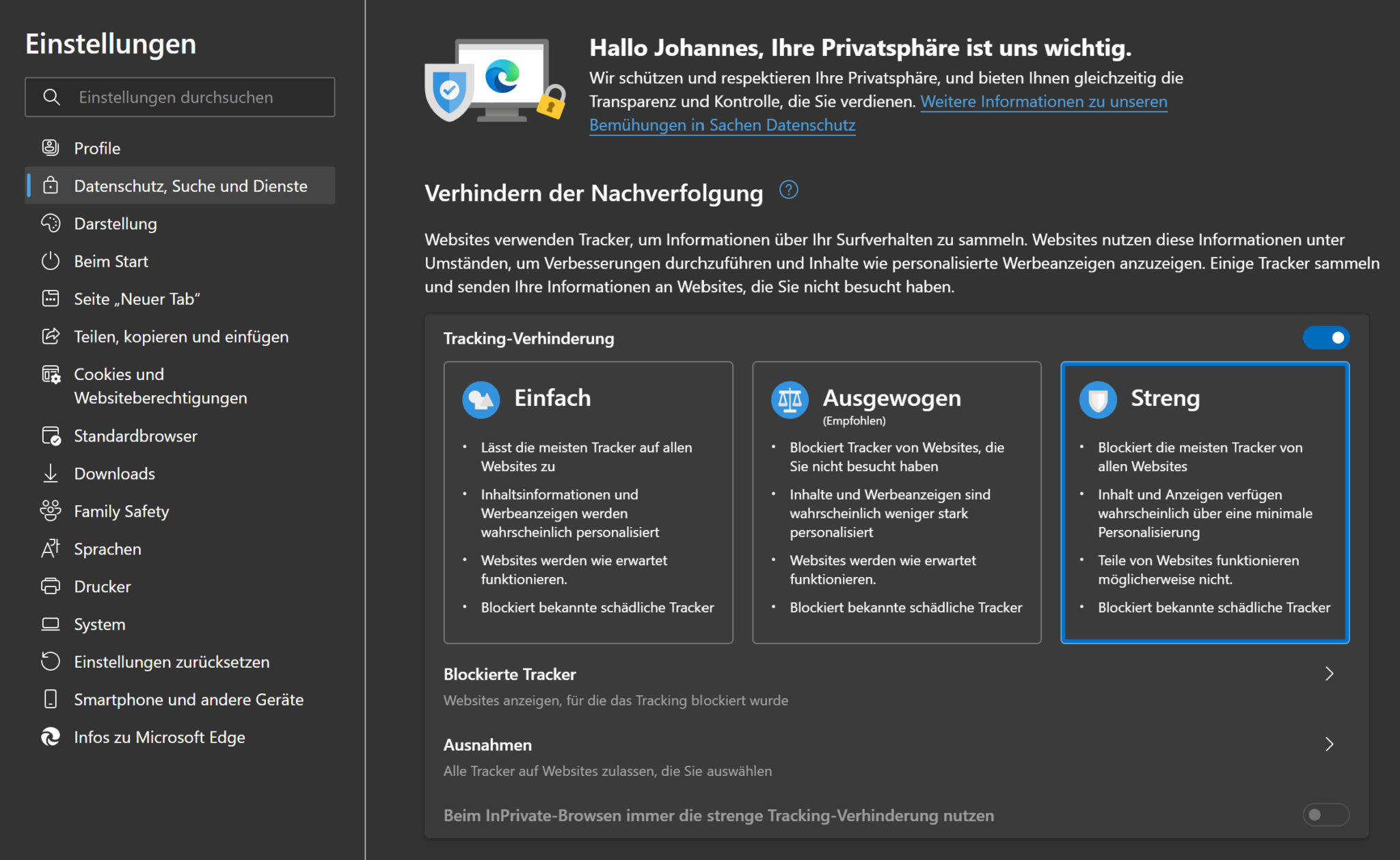 Microsoft Edge Must Have Settings – Dertechblog